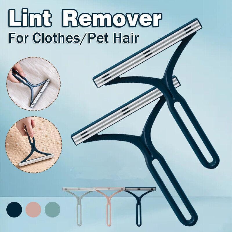 Lint Remover Pet Dog Cat Hair Fur Cleaning Clothes Mat Sofa Fuzz Brush Shaver Pink-0