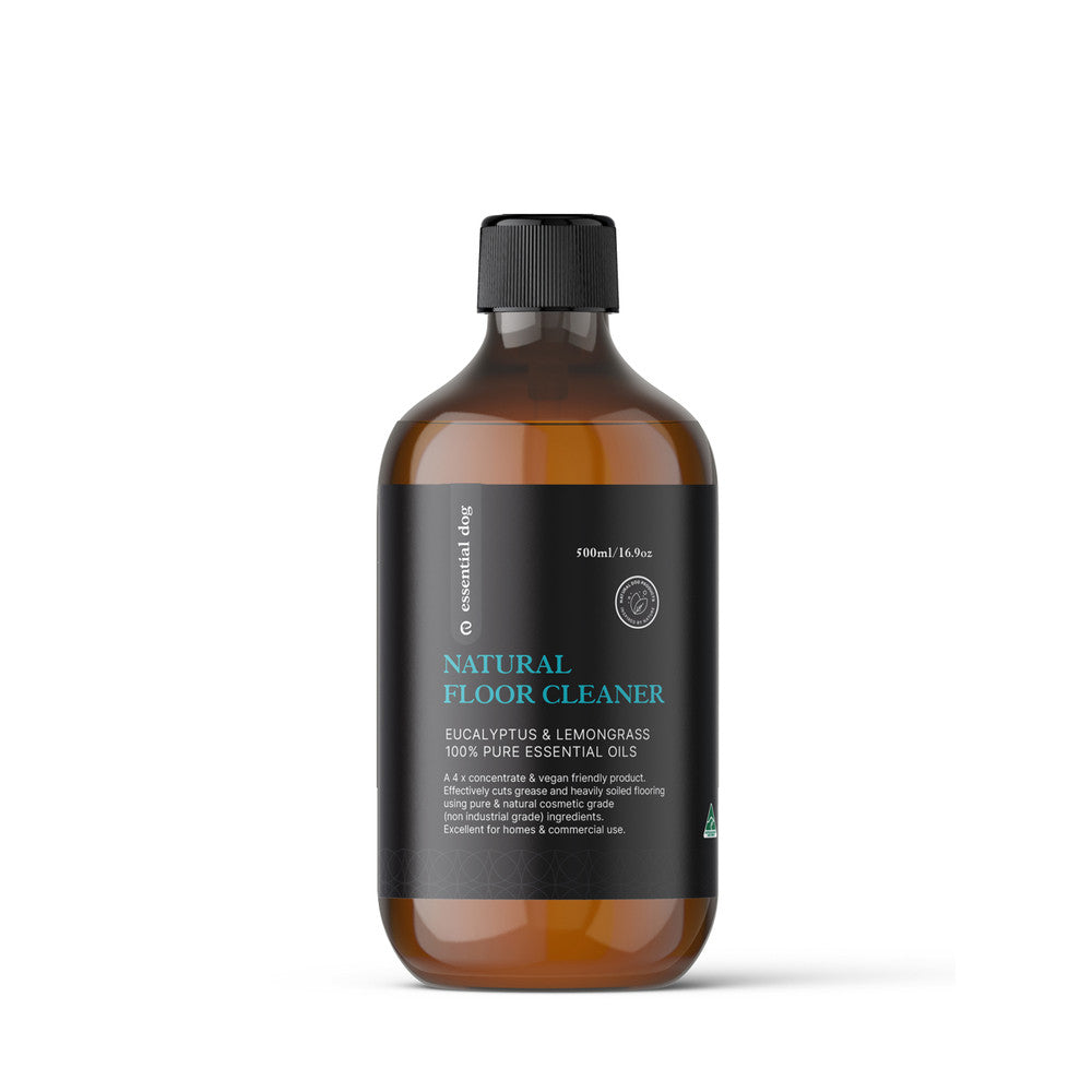 Natural anti-bacterial floor cleaner concentrate
