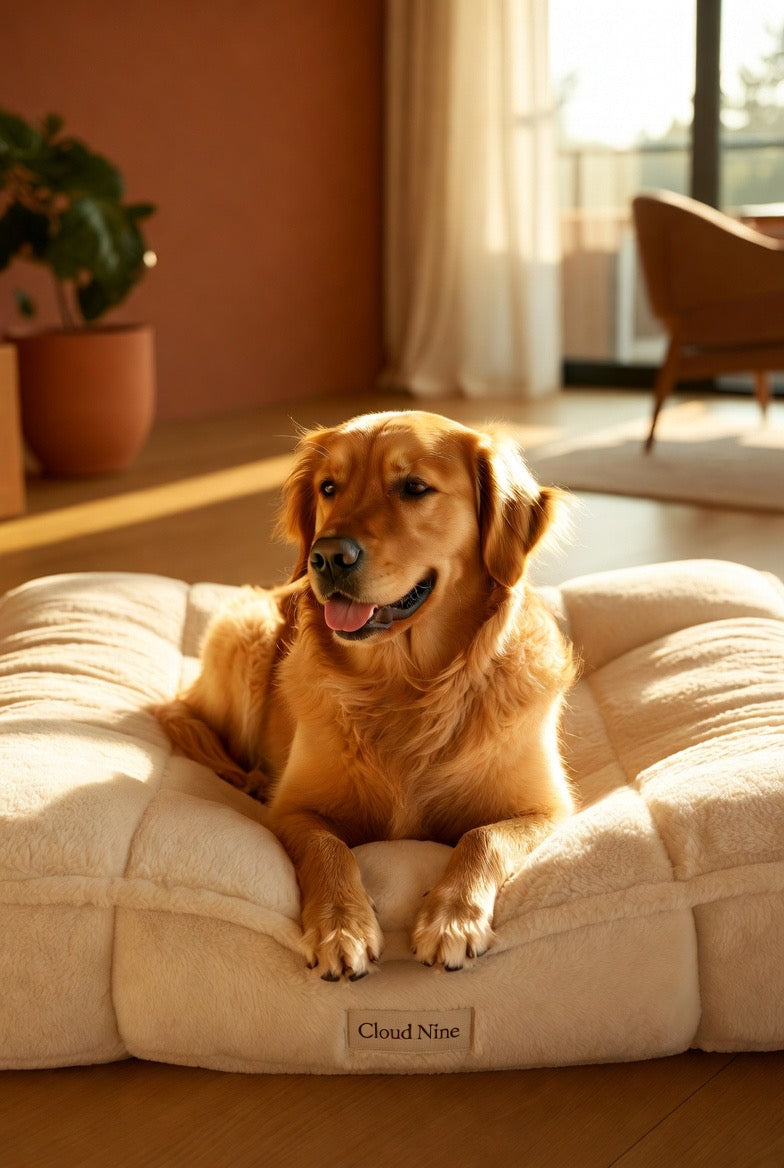 Das orthopädische Hundebett Cloud Nine Bolster Luxury