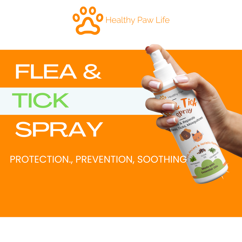 Flea, Tick & Mosquito Spray for  Pets, Home and Yard - Powered by Plant based Natural Essential Oils - Kills, Controls, Prevents Fleas, Ticks and Mosquitoes-1