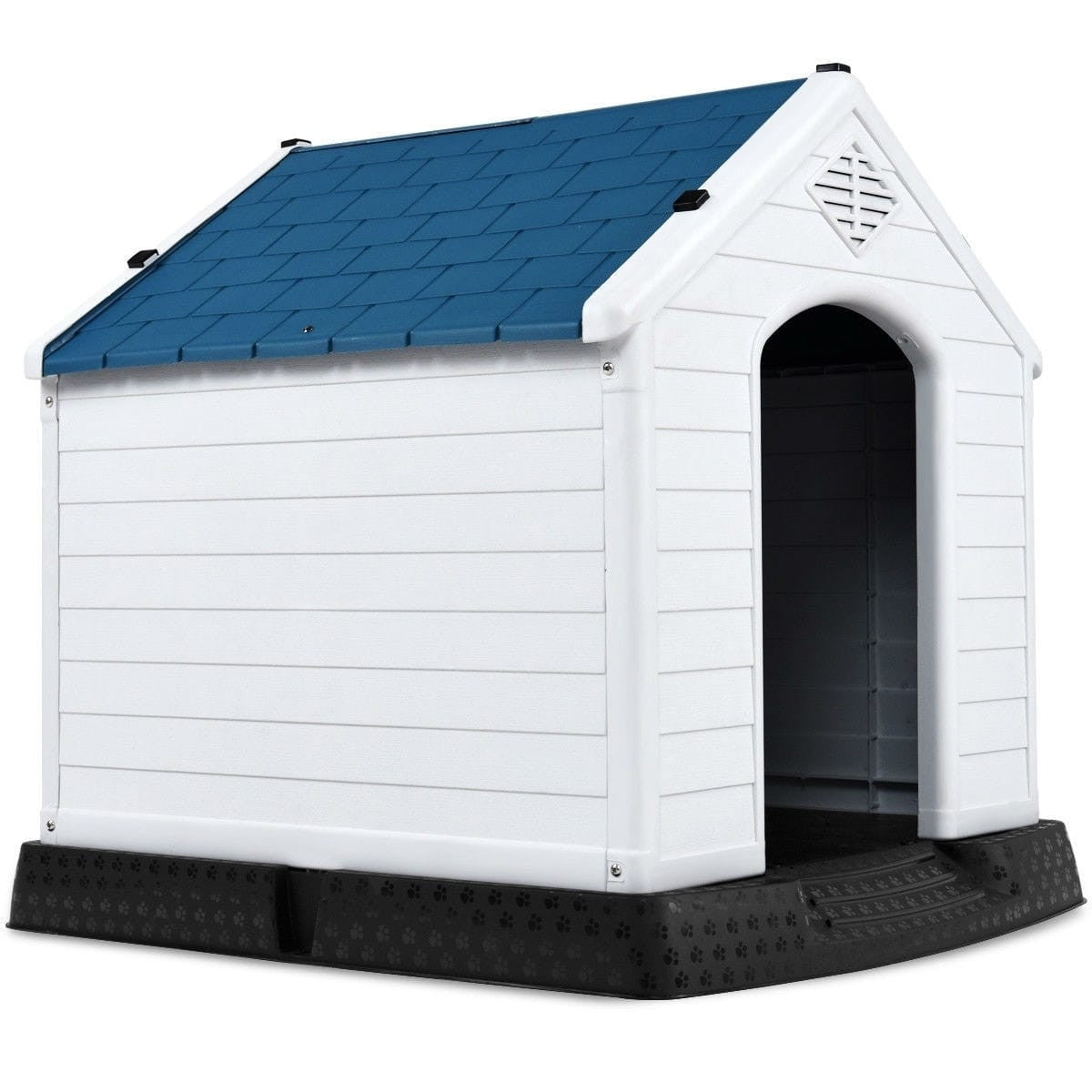 Medium Outdoor Dog House with Raised Floor