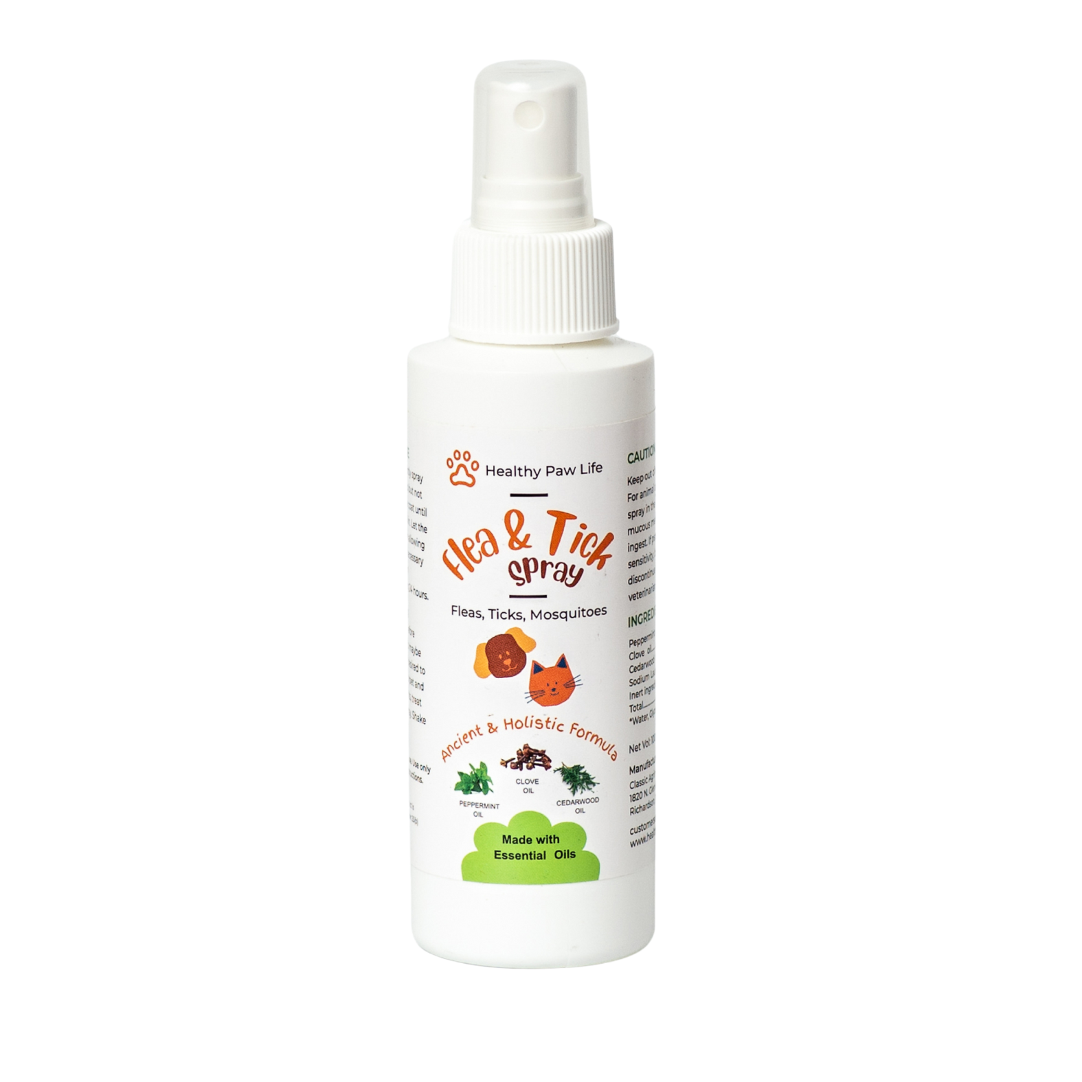 Flea, Tick & Mosquito Spray for  Pets, Home and Yard - Powered by Plant based Natural Essential Oils - Kills, Controls, Prevents Fleas, Ticks and Mosquitoes-5