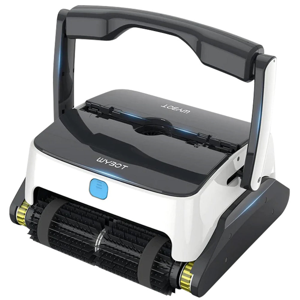 NNEMB Grampus 800 Robotic Pool Cleaner, Automatic Vacuum with Quick Clean, Wall Climbing Capability, Powerful Triple Motors, Large Filter Baskets, Ideal for Large In-Ground Pools