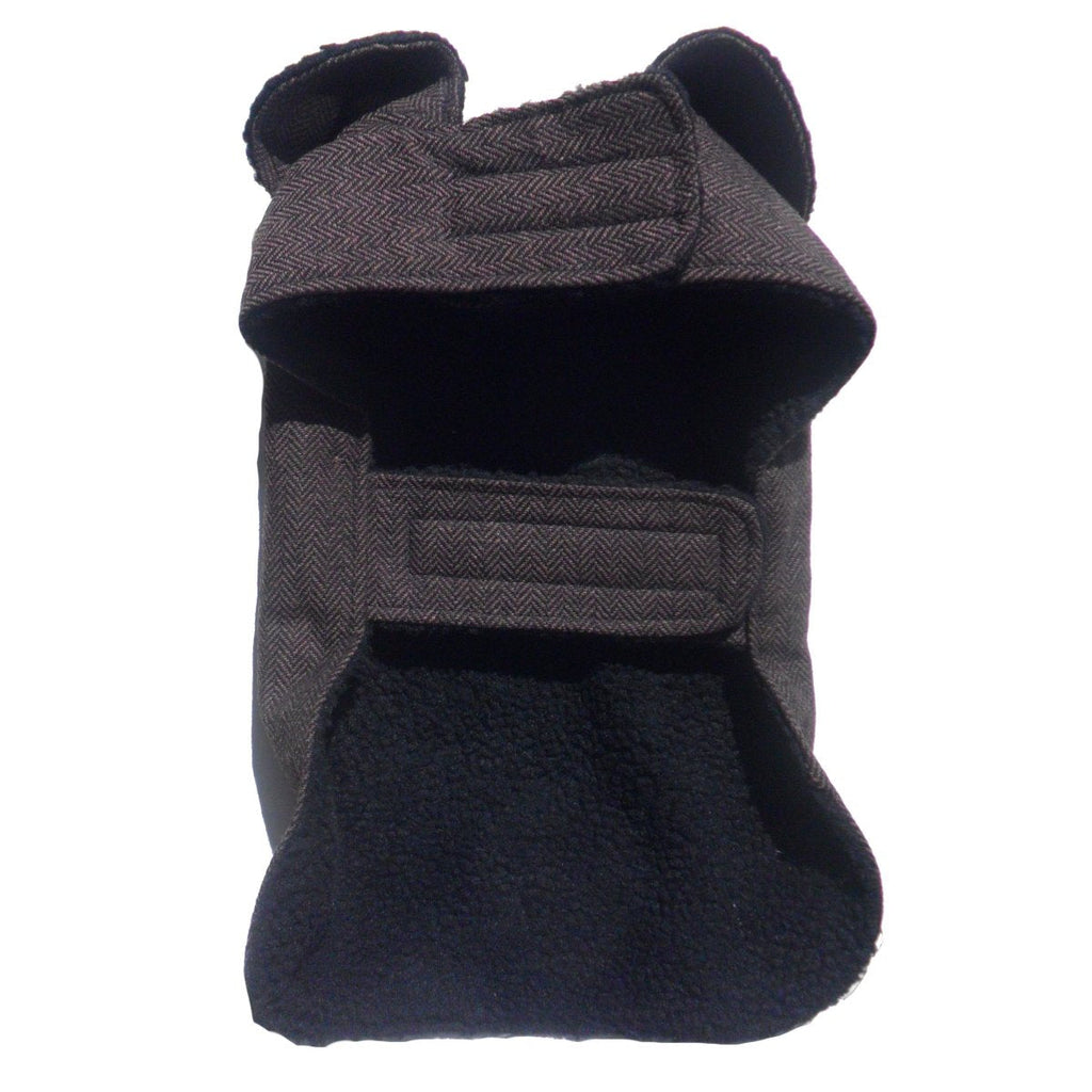 PA Brown Herringbone Dog Coat — view 2
