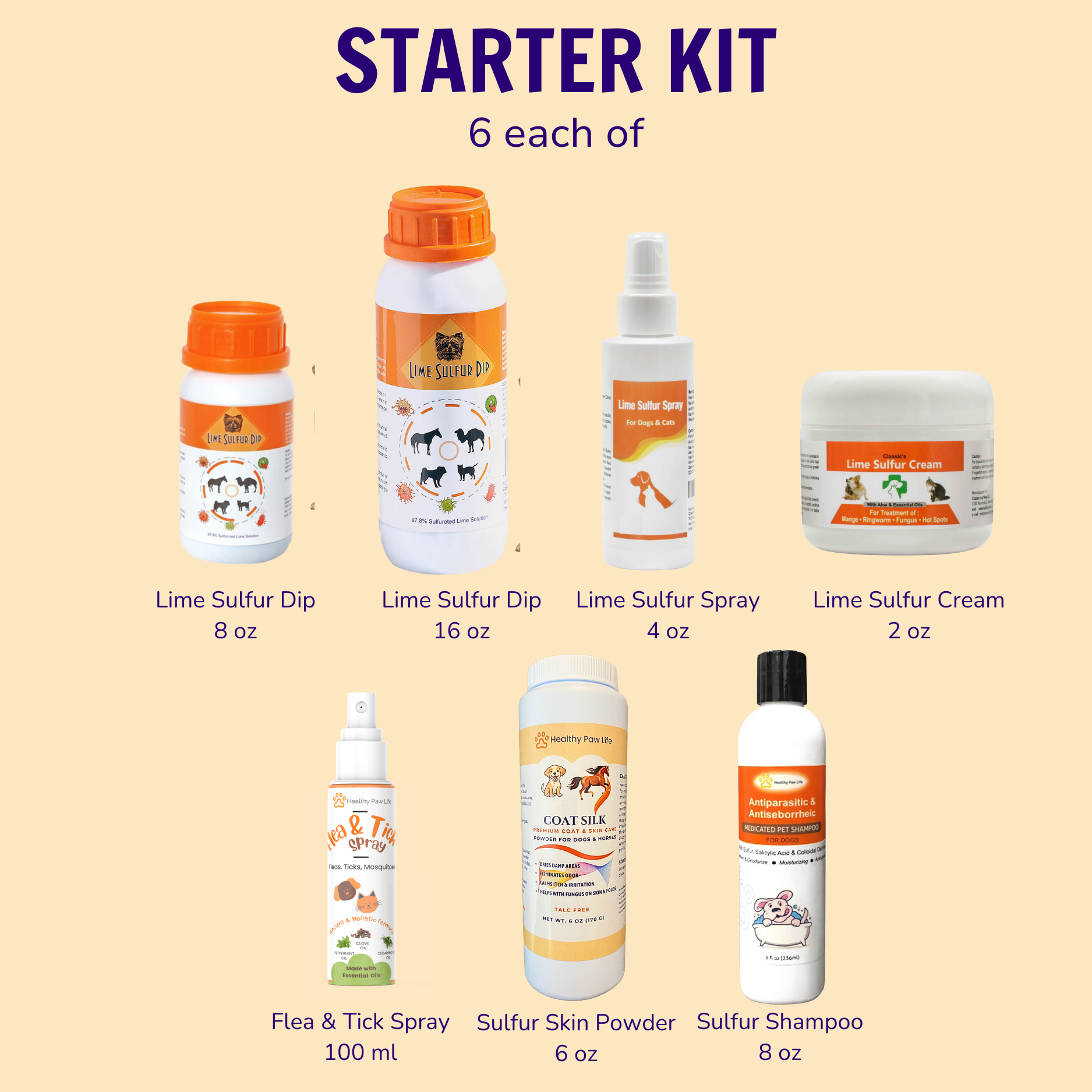 Retailer Starter Kit - 6 each of key products-0