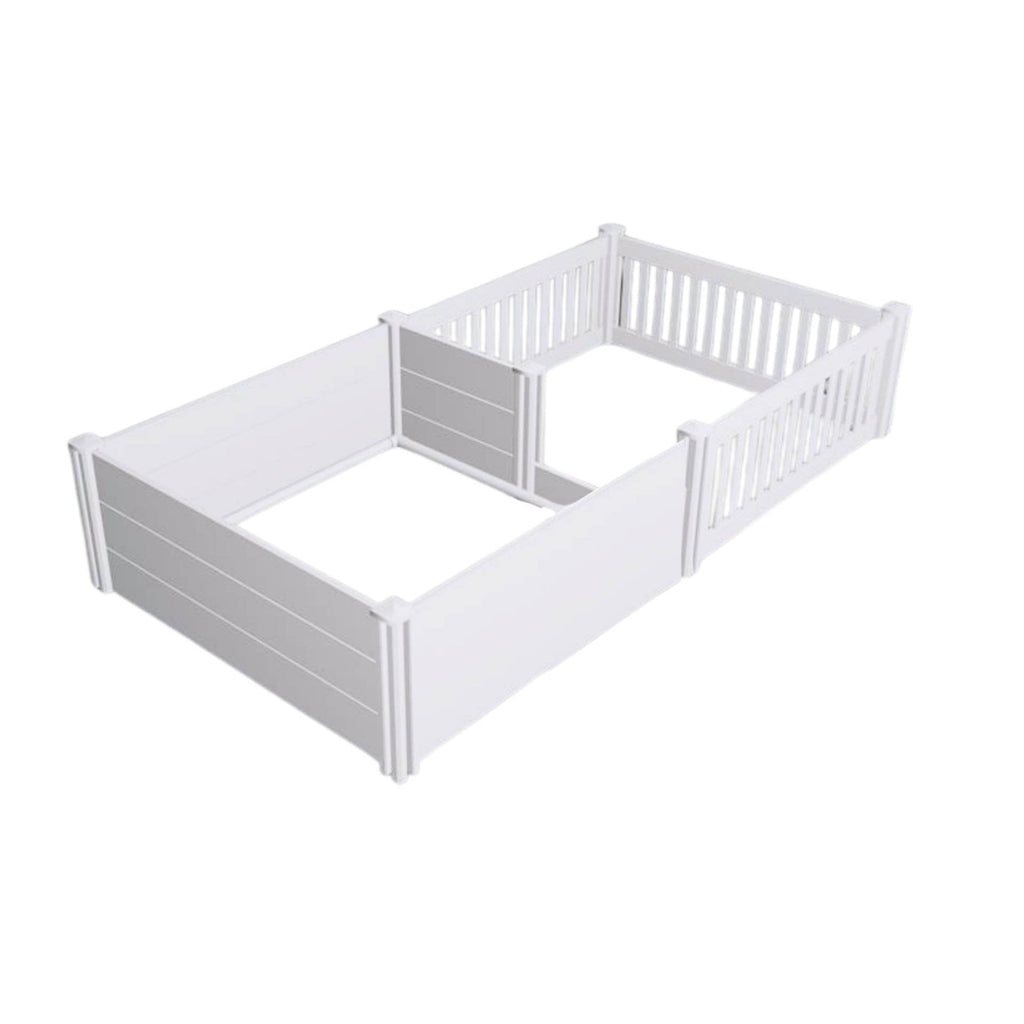 PVC Whelping Box & Playpen Kit with Anti-Crush Rails — 1.9m × 0.95m