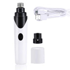 Rooster Farms Pet Nail Grinder Rechargeable Dog Cat Claw Filer Trimmer