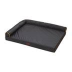 Rooster Farms Supportive Dog Bed XL Grey - Egg Crate Foam Waterproof Mattress