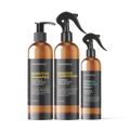 Dog shampoo, conditioner and dermal scratch spray set for sensitive skin