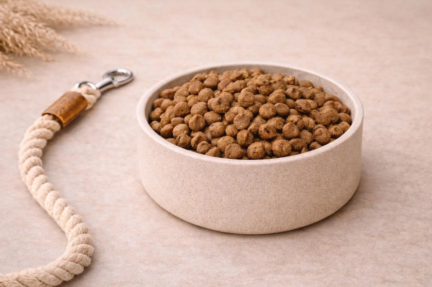 Der Terrazzo-Marmor-Slow-Feeder-Luxus-Tiernapf