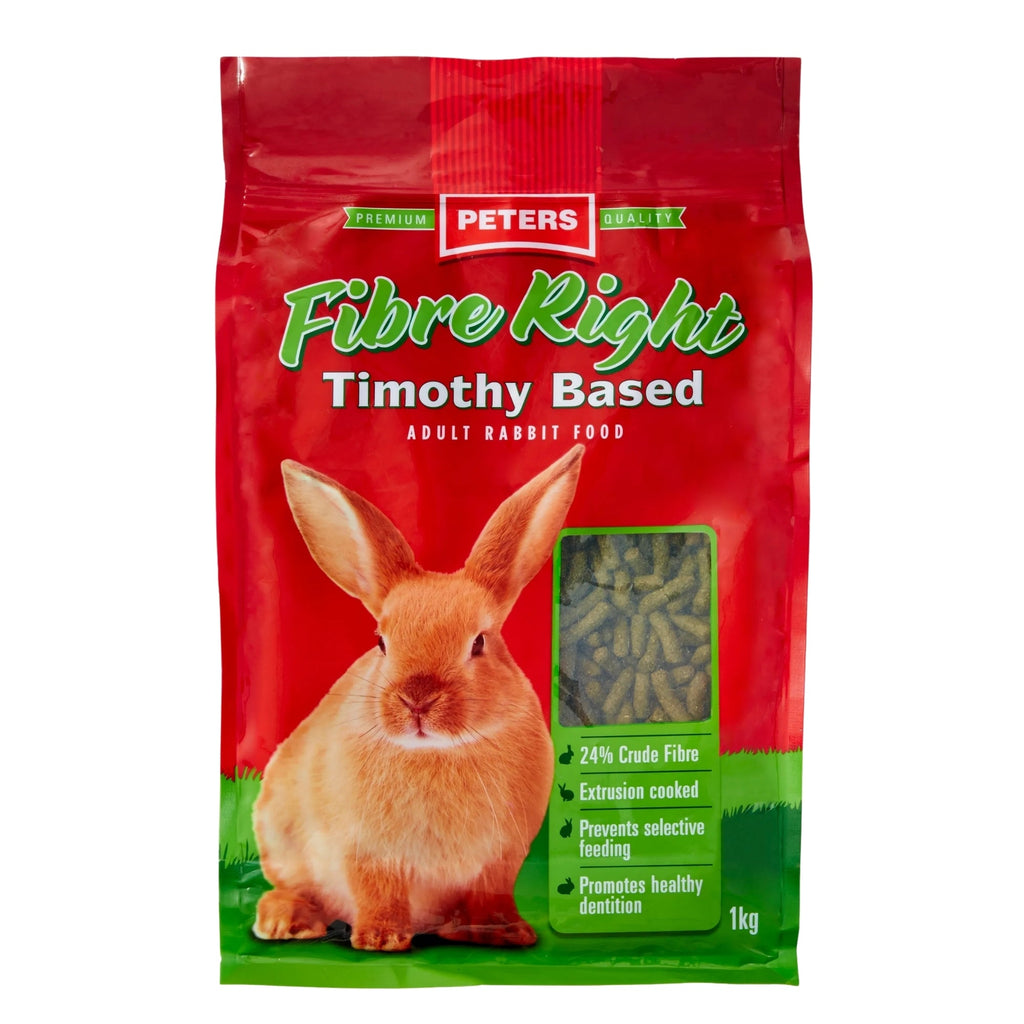 Peters Fibre Right Adult Rabbit 1Kg