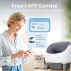 Smart Auto-Clean Litter Box with Drawer