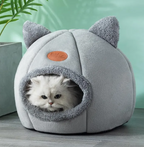 CozyNest Großes Winter-Katzensofa-Bett