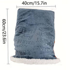 Soft Plush Cat Sleeping Bag Wrap Sack