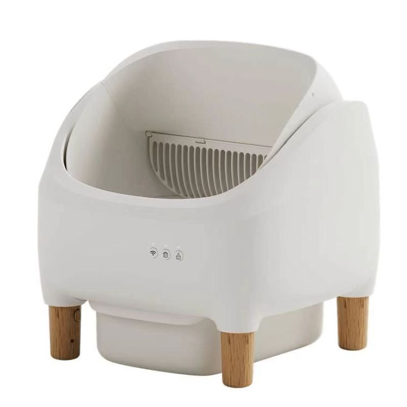 Smart Auto-Clean Litter Box with Drawer