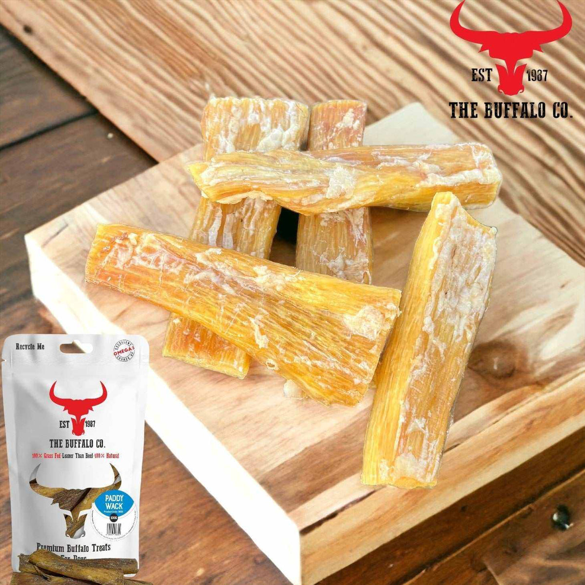 Buffalo Paddywack – Dog Treats – 1kg