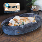 Plufl Original Human Dog Bed - Memory Foam Nap Pod