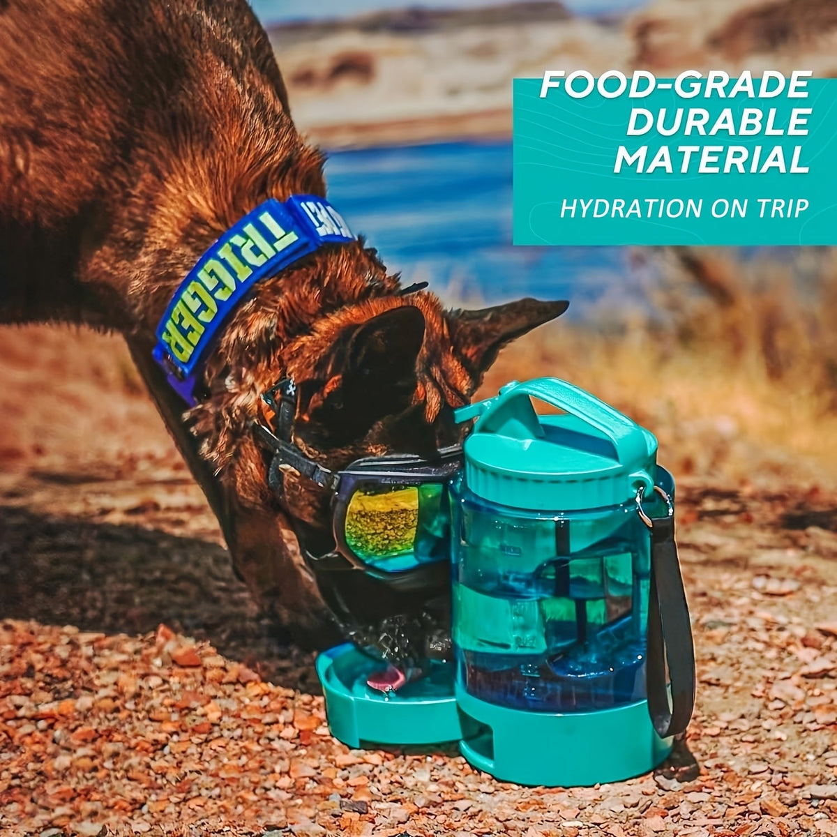 Dog Travel Water Dispenser Bottle