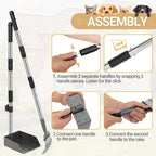 Dog Pooper Stainless Steel Scooper Set-4