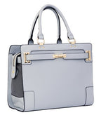 Designer Grey Vegan Leather Pet Dog Cat Carrier