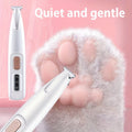 Pet Grooming Clippers with LED Light Support