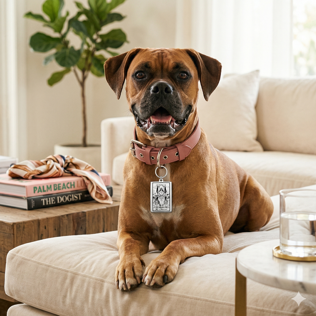 Hanged Man Mystic Tarot Pet ID Tag & Charm