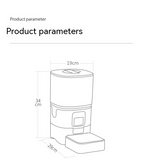 6L Automatischer Futterautomat für Haustiere