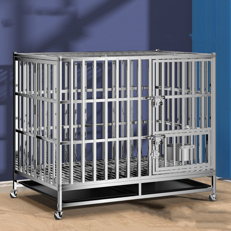 Heavy Duty Stainless Steel Dog Kennel Crate