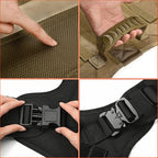 No Pull Harness For Large Dogs Military Tactical Dog Harness Vest