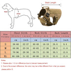 No Pull Harness For Large Dogs Military Tactical Dog Harness Vest