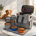 Pet Travel Bag Airline Approved with Bowls & Containers — view 5