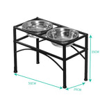PaWz Dual Elevated Raised Pet Dog Puppy Large