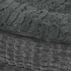 Pawz Orthopedic Plush Dog Bed Soft Washable Pet Bed Grey Cosy Cushion M Size