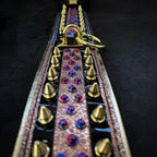 Candy Leather Dog Collar — Black