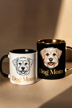 Keramiktasse mit Haustierporträt | Personalisiertes Haustiergeschenk