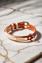 Die Firenze Luxus-Hundeleine aus italienischem Leder