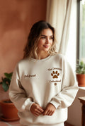Devotion besticktes Haustier-Eltern-Sweatshirt | Personalisiert