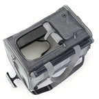Pet Carrier with Aluminum Frame and Removable Base