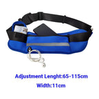 Hands Free Dog Leash Adjustable Lead with Waist Belt Bag for Walking Jogging Running
