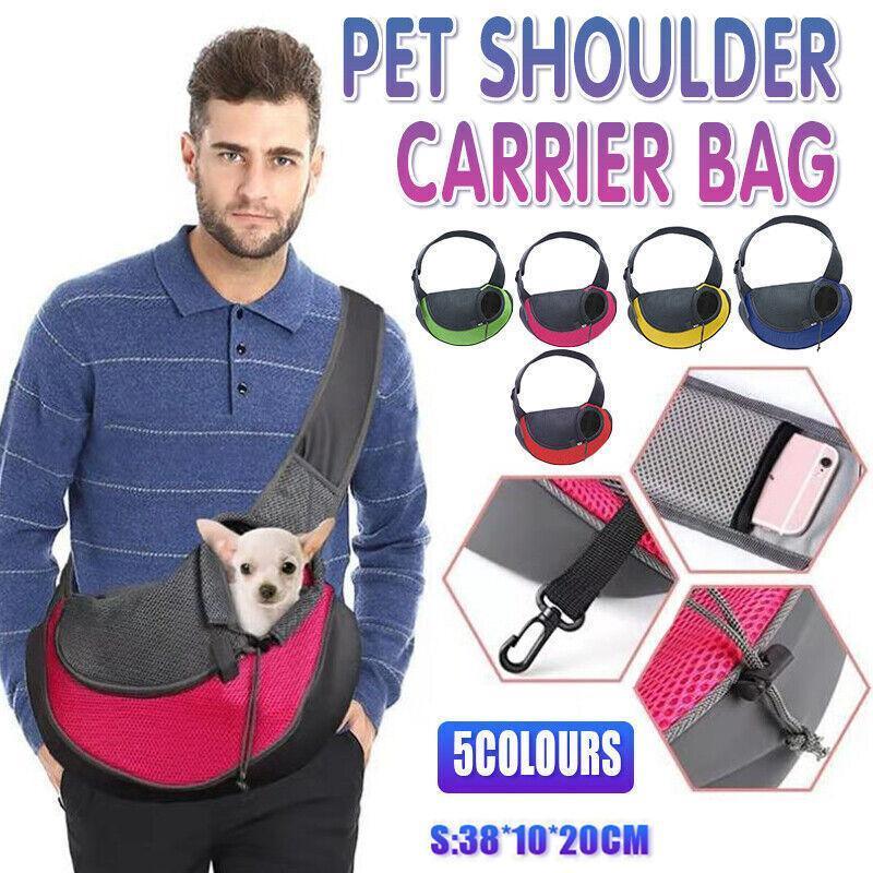 Pet Shoulder Carrier Sling — Small