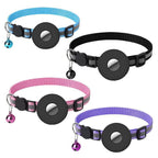 Reflective Cat Collar with AirTag Holder