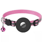 Reflective Cat Collar with AirTag Holder