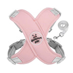 Reflective Dog Leash Vest Type Pet Harness Adjustable Chest Strap Small Dogs