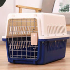 Large Pet Transport Crate for Dog Cat Rabbit Portable Ventilated Travel Carrier