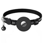 Reflective Cat Collar with AirTag Holder
