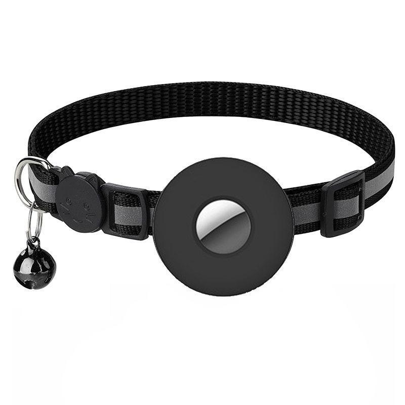 Reflective Cat Collar with AirTag Holder