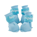 4pcs Cartoon Pet Rain Boots Waterproof Non-Slip Wear-Resistant Shoes for Dogs