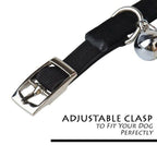 Suede Adjustable Pet Collar with Rhinestone for Cat Puppy 5 Colours Quick Release