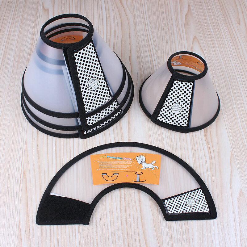 Pet Cat Dog Protective Cone Collar Elizabethan E Collar Wound Healing Recovery