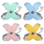 Reflective Dog Leash Vest Type Pet Harness Adjustable Chest Strap Small Dogs